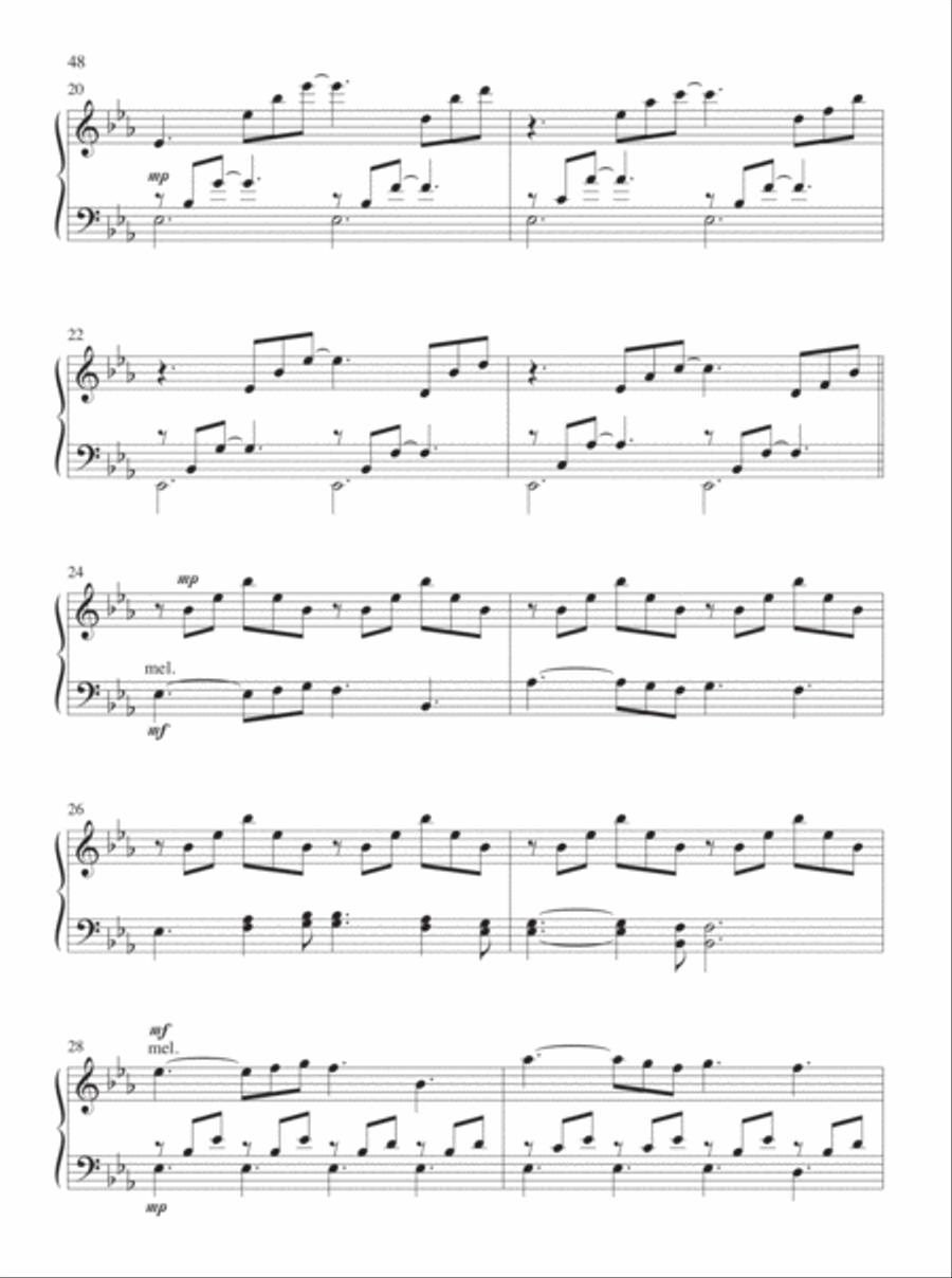 Fill the Earth with Songs Piano Solo scores gallery preview page 32