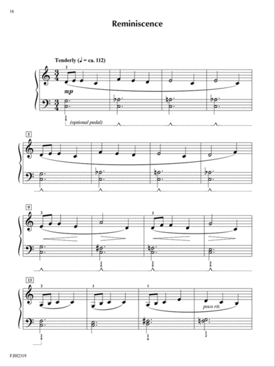 Vignettes, Book 1 Easy Piano scores gallery preview page 2