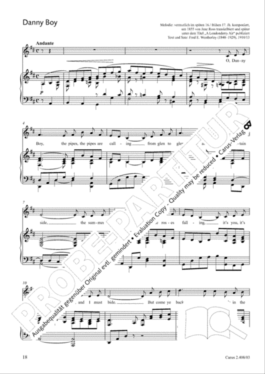 Love songs. Collection for voice & piano. 80 arrangements for weddings and celebrations Voice scores gallery preview page 12