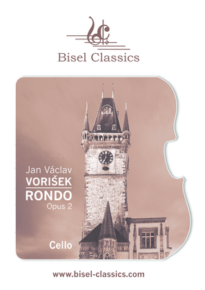Book cover for Rondo for Cello and Piano, Opus 2 - Cello Part