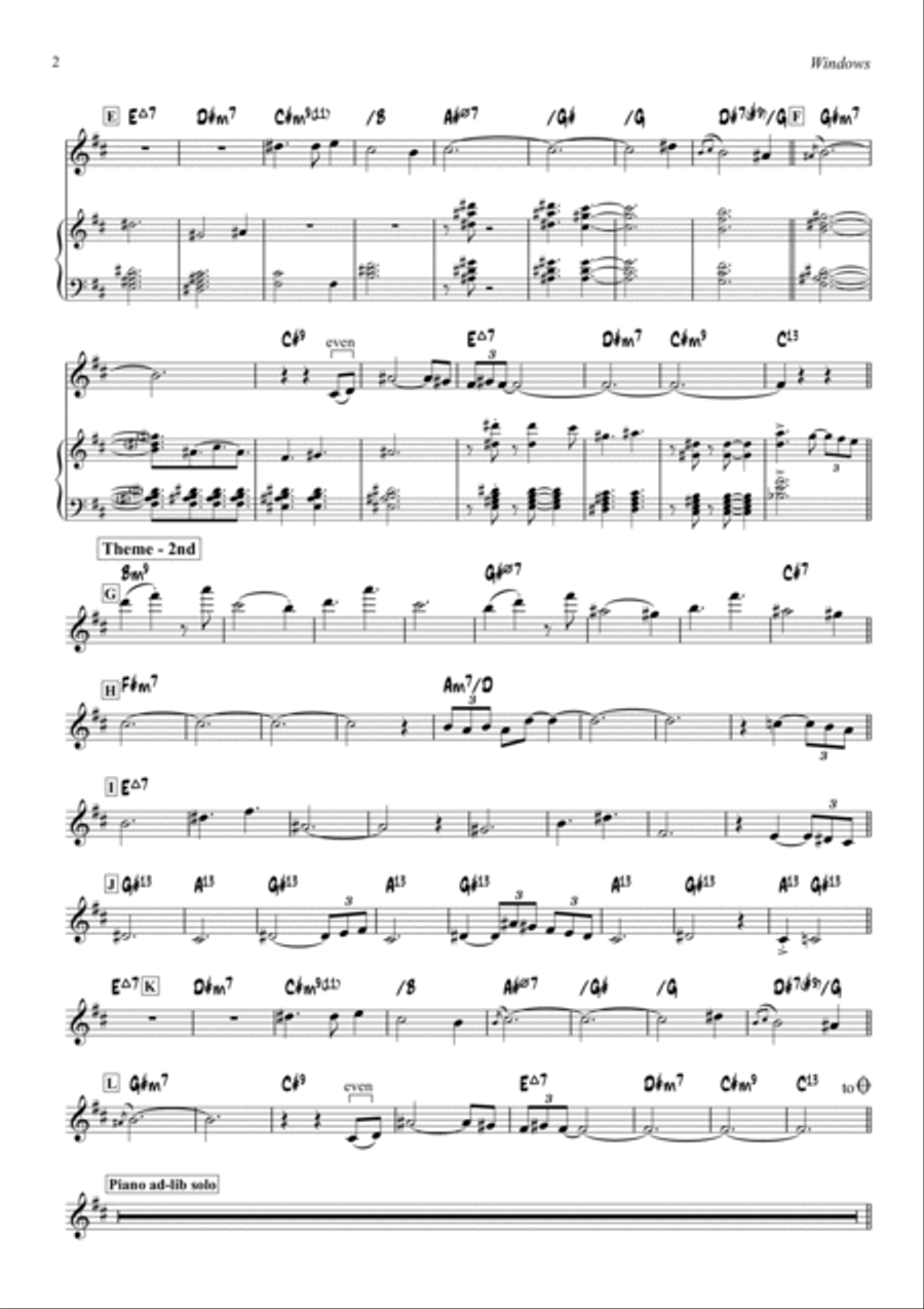 Windows Flute scores gallery preview page 2