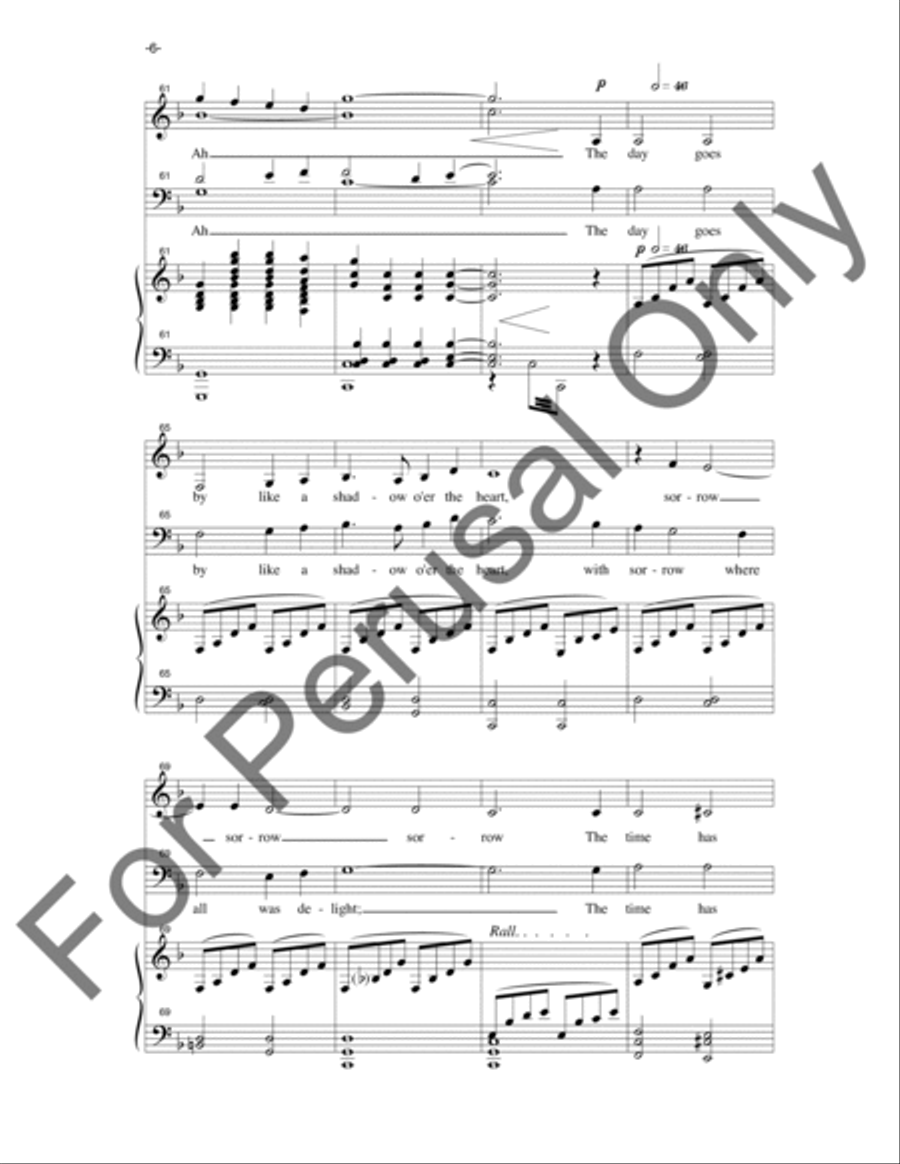 My Old Kentucky Home 4-Part scores gallery preview page 7