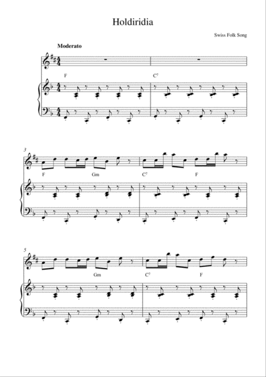 Holdiridia Holdiridia Alto Saxophone scores gallery preview page 1