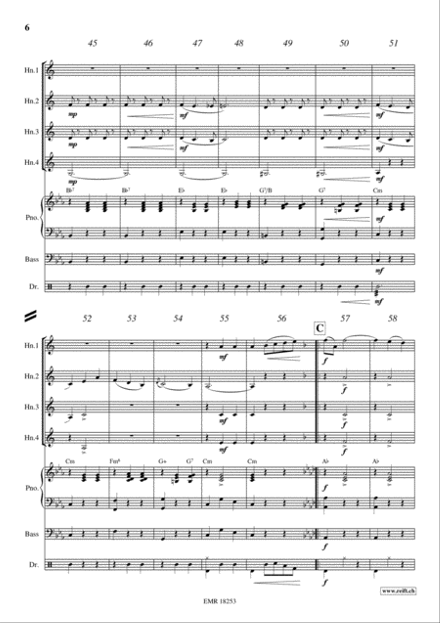 Donauwellen Horn scores gallery preview page 6