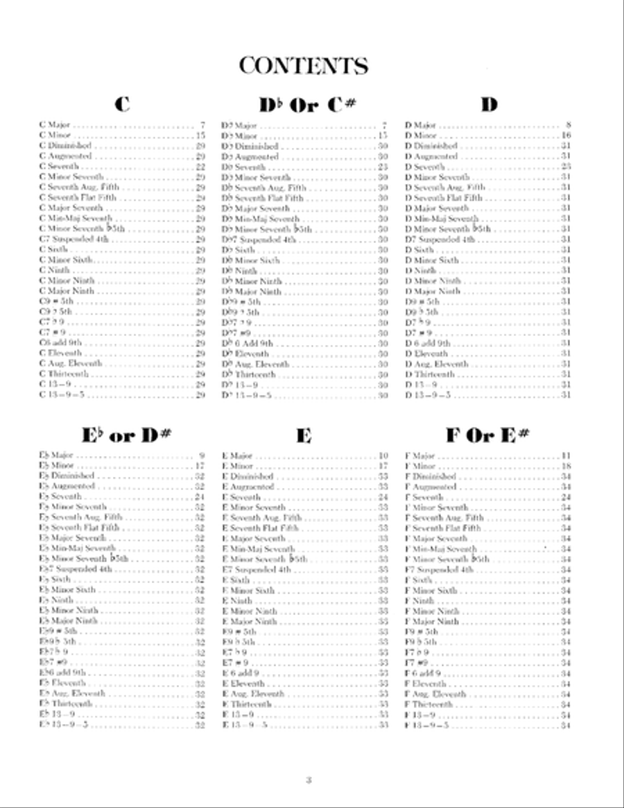 Play Electric Bass from Chord Symbols Bass Guitar scores gallery preview page 4