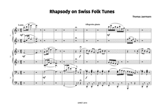 Rhapsody on Swiss Folk Tunes