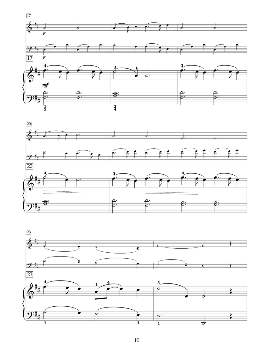 If The Heart Of Man If The Heart Of Man Piano Trio scores gallery preview page 3
