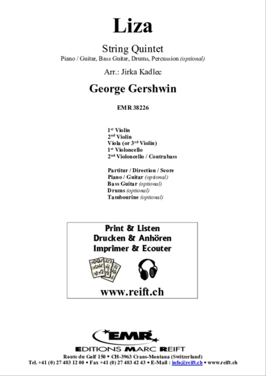 Liza String Quintet scores gallery preview page 2