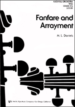 Fanfare and Arrayment - Score