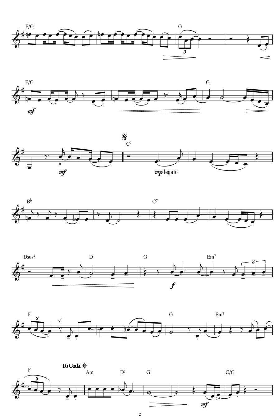 (I've Had) The Time Of My Life Clarinet Solo scores gallery preview page 2