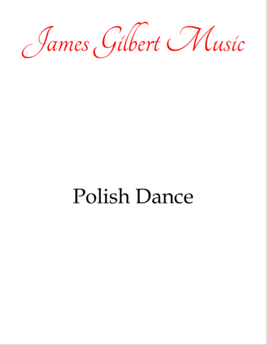 Polish Dance Piano Method scores gallery preview page 1