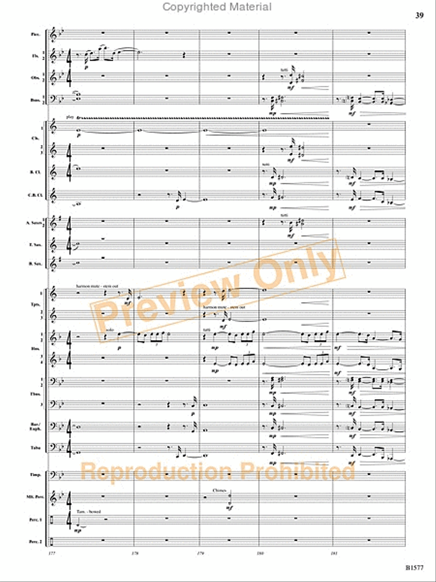 Evocatio Evocatio Concert Band scores gallery preview page 40