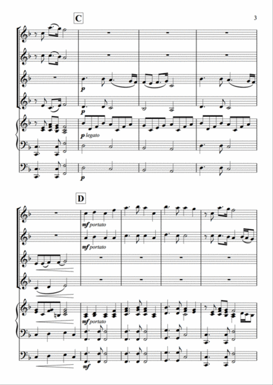 Standing By Set of Parts scores gallery preview page 5