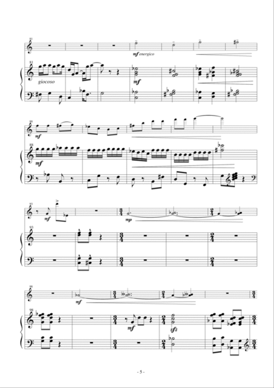 Paisajes y horizontes Piano scores gallery preview page 6