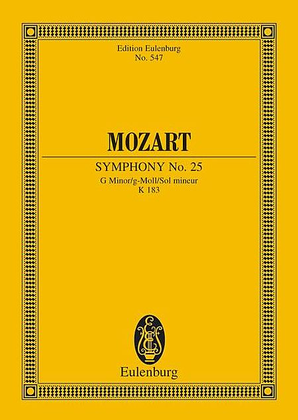 Book cover for Symphony No. 25 in G Minor, K. 183