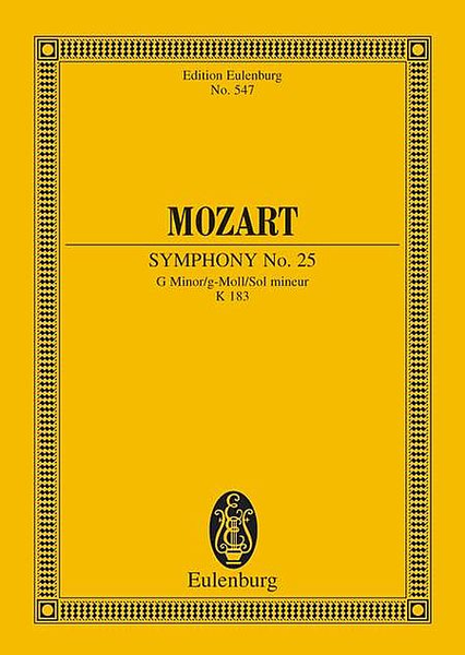 Symphony No. 25 in G Minor, K. 183