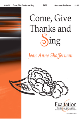 Book cover for Come, Give Thanks and Sing