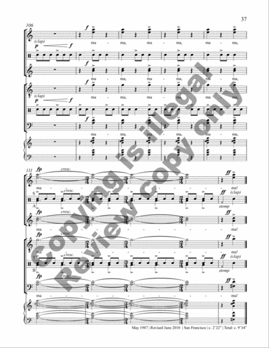 Landscapes and Silly Songs Divisi scores gallery preview page 41