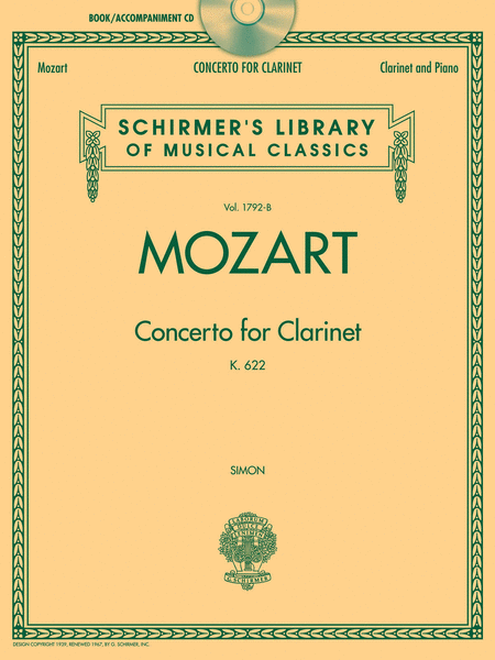 Wolfgang Amadeus Mozart - Concerto for Clarinet, K. 622