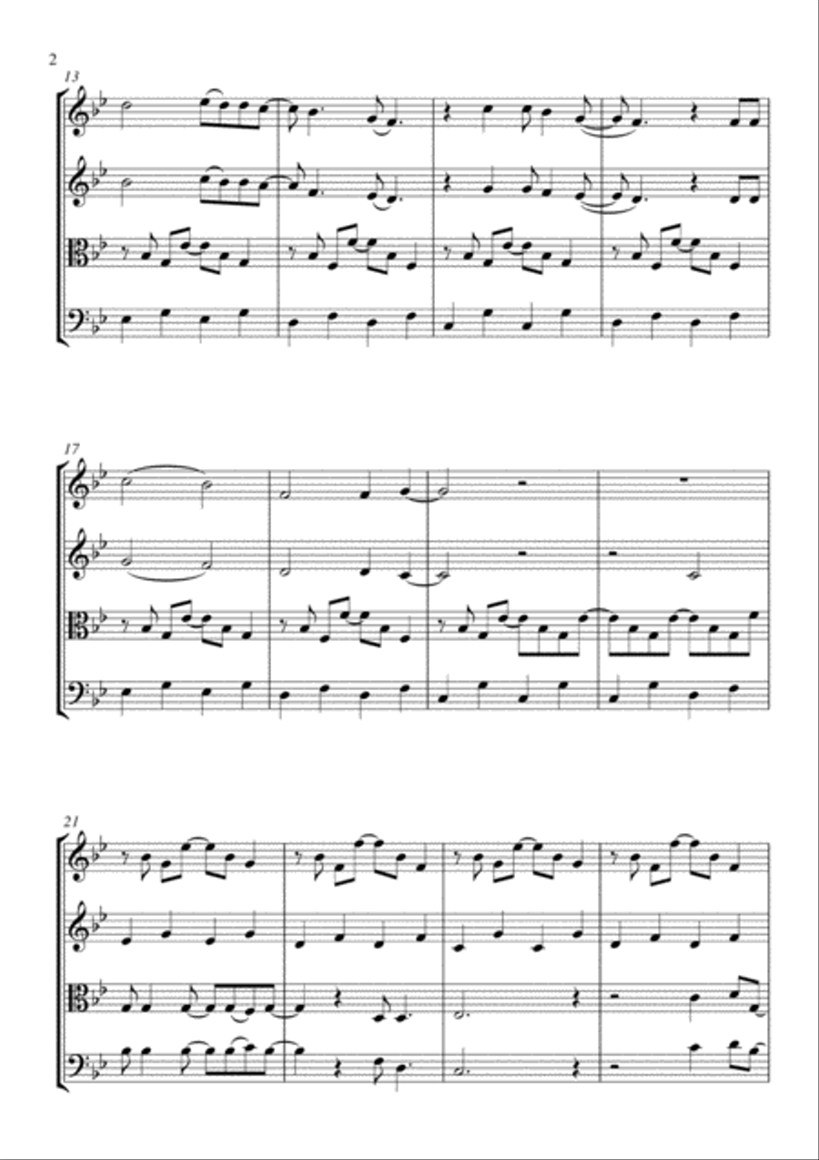 Landslide Landslide String Quartet scores gallery preview page 2