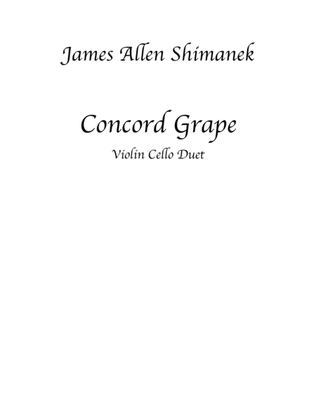 Book cover for Concord Grape