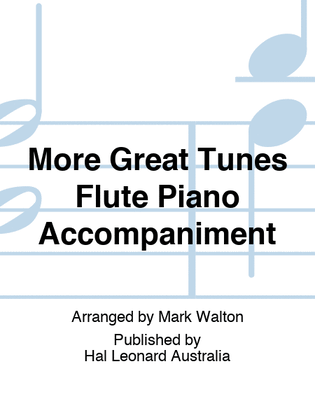 More Great Tunes Flute Piano Accompaniment