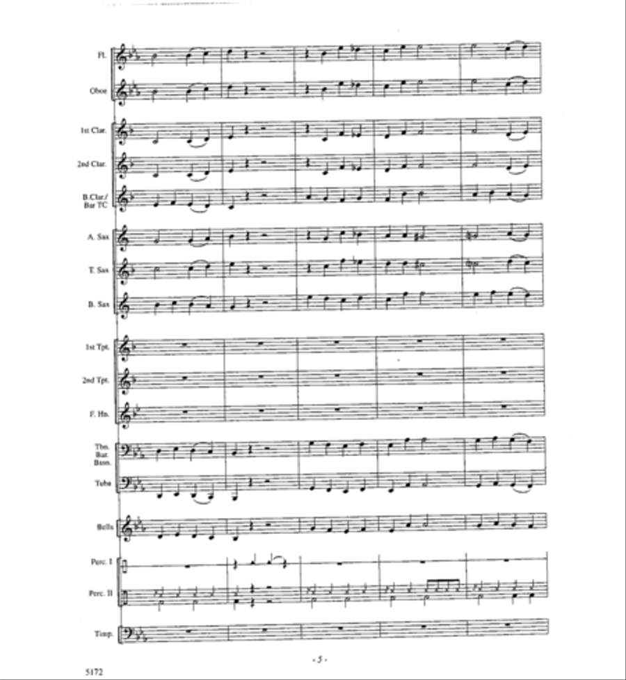 Triangle Time Concert Band scores gallery preview page 5