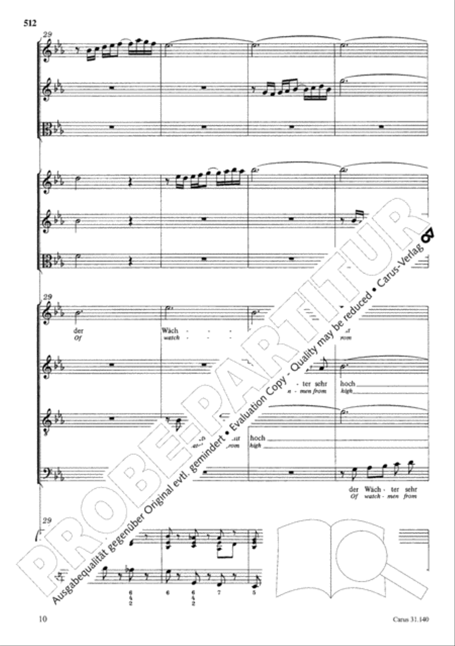 The Complete Sacred Vocal Works (Das geistliche Vokalwerk) Voice scores gallery preview page 513