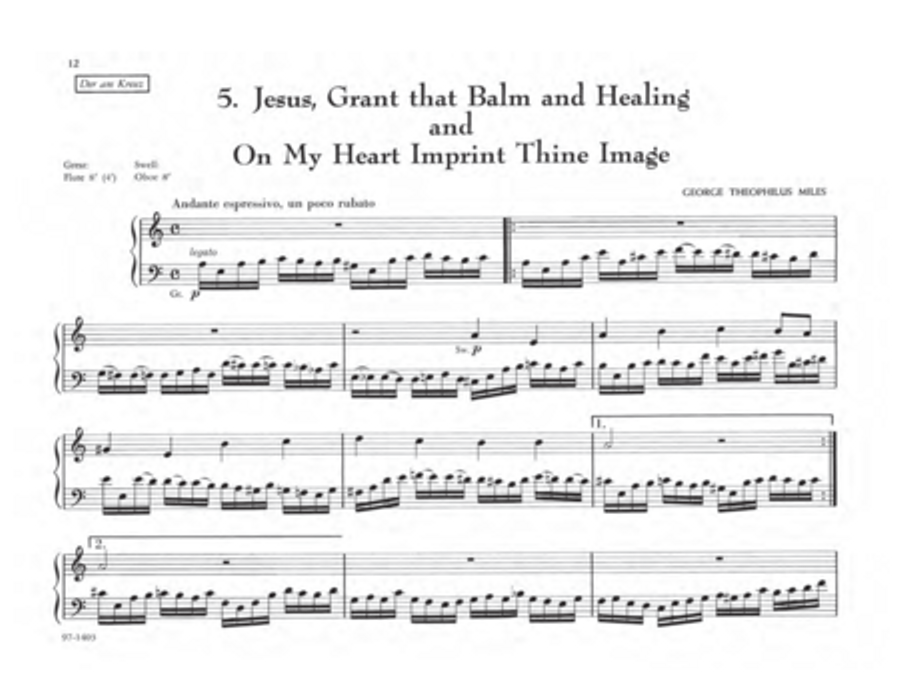 The Parish Organist, Part 07 (Lent, Palm Sunday, Holy Week) Organ scores gallery preview page 8