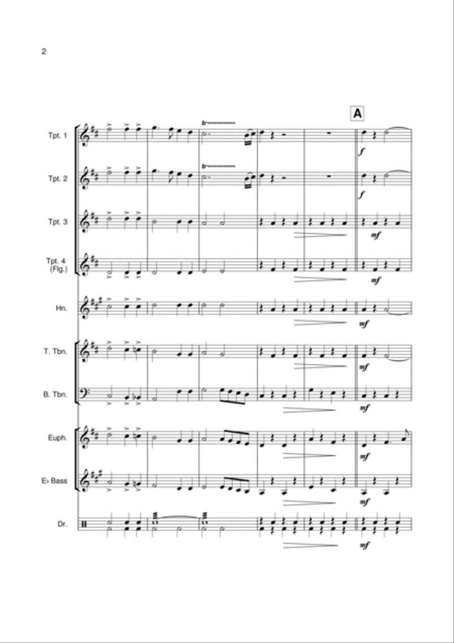 Punjaub Brass Ensemble scores gallery preview page 3