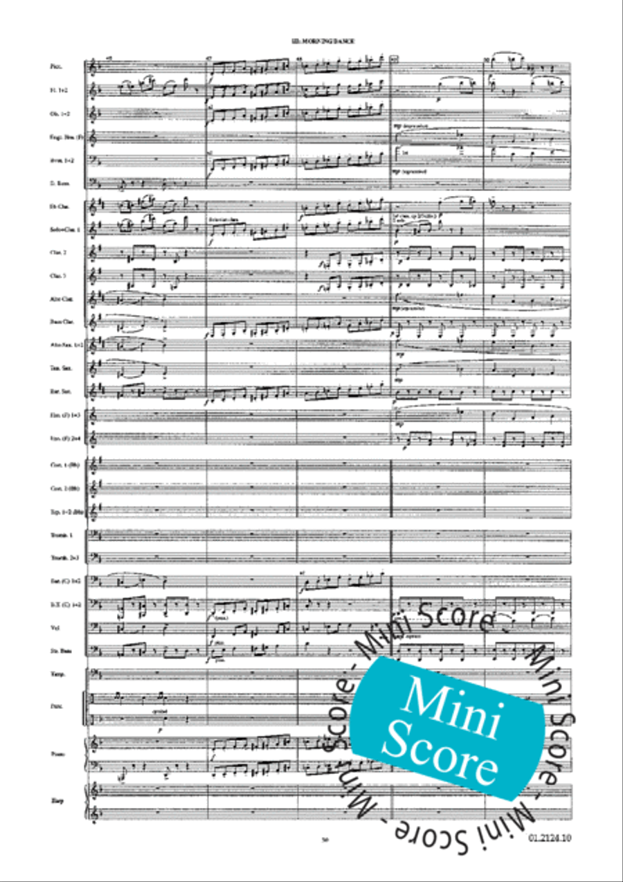 Romeo and Juliet Romeo and Juliet Concert Band scores gallery preview page 34