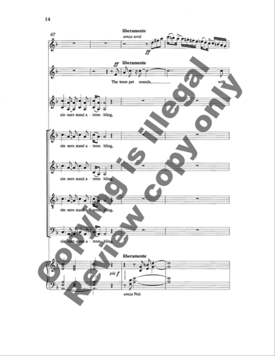 Steal Away to Jesus 4-Part scores gallery preview page 5