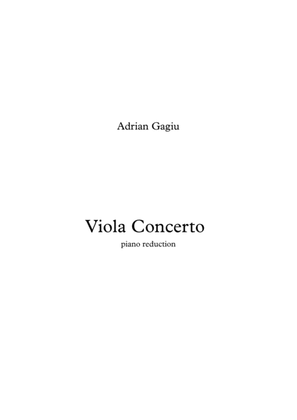 Viola Concerto, piano reduction, op. 18b