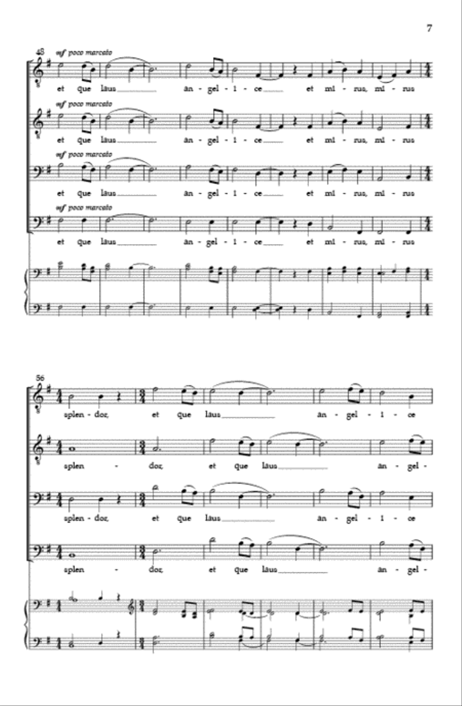 Laus Trinitati (TTBB) TTBB scores gallery preview page 6