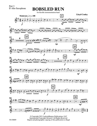 Bobsled Run: Part 3 - E-flat Alto Saxophone