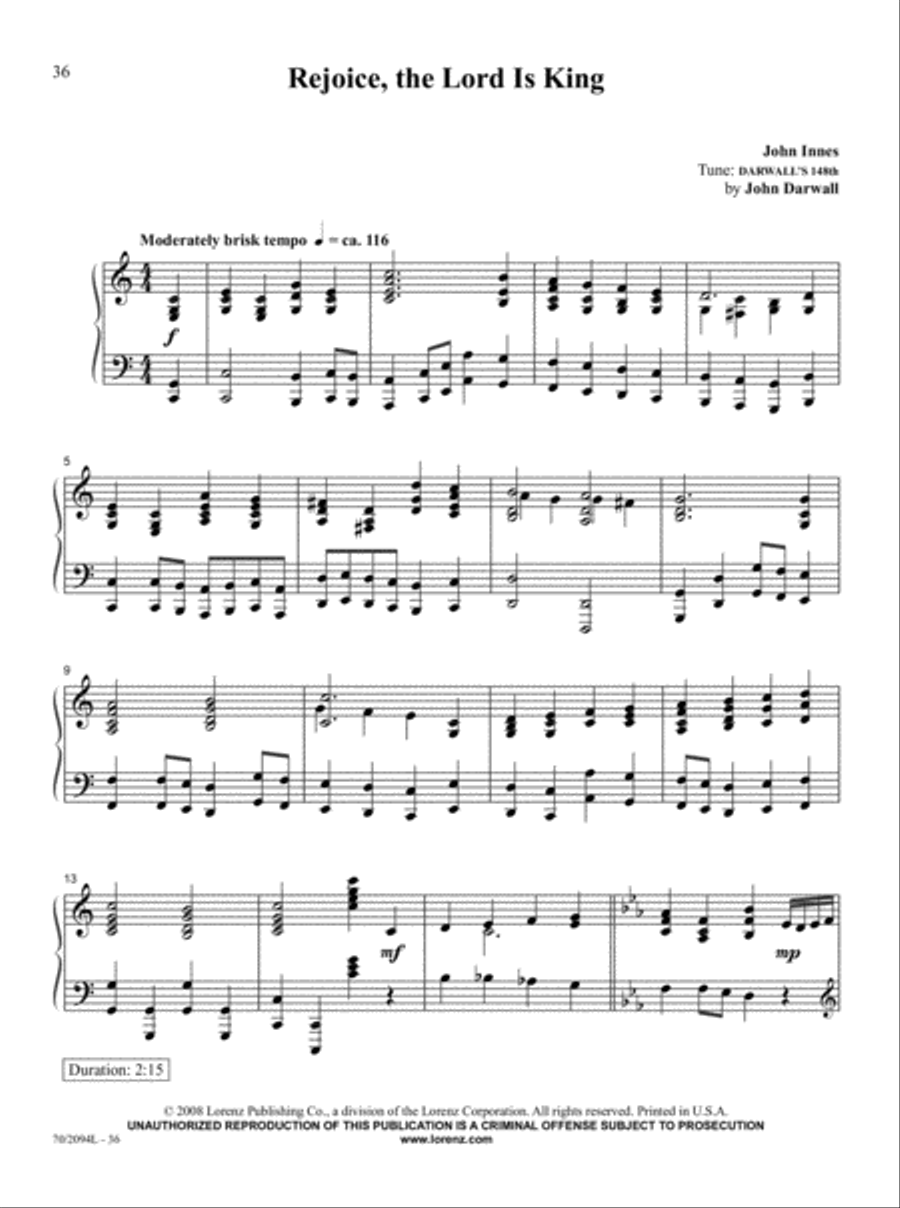The Church Pianist's Library, Vol. 22 Piano Solo scores gallery preview page 14