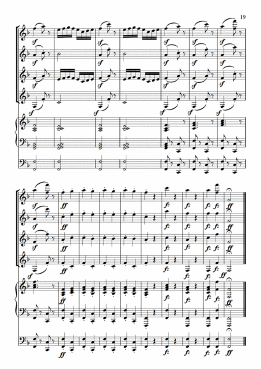 Komödianten Tanz Set of Parts scores gallery preview page 13