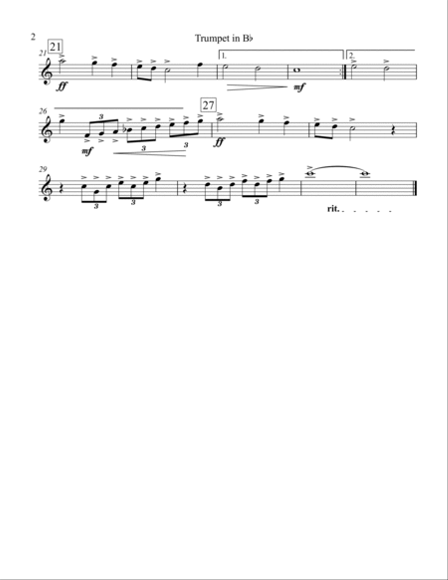 God Bless America School and Community scores gallery preview page 5