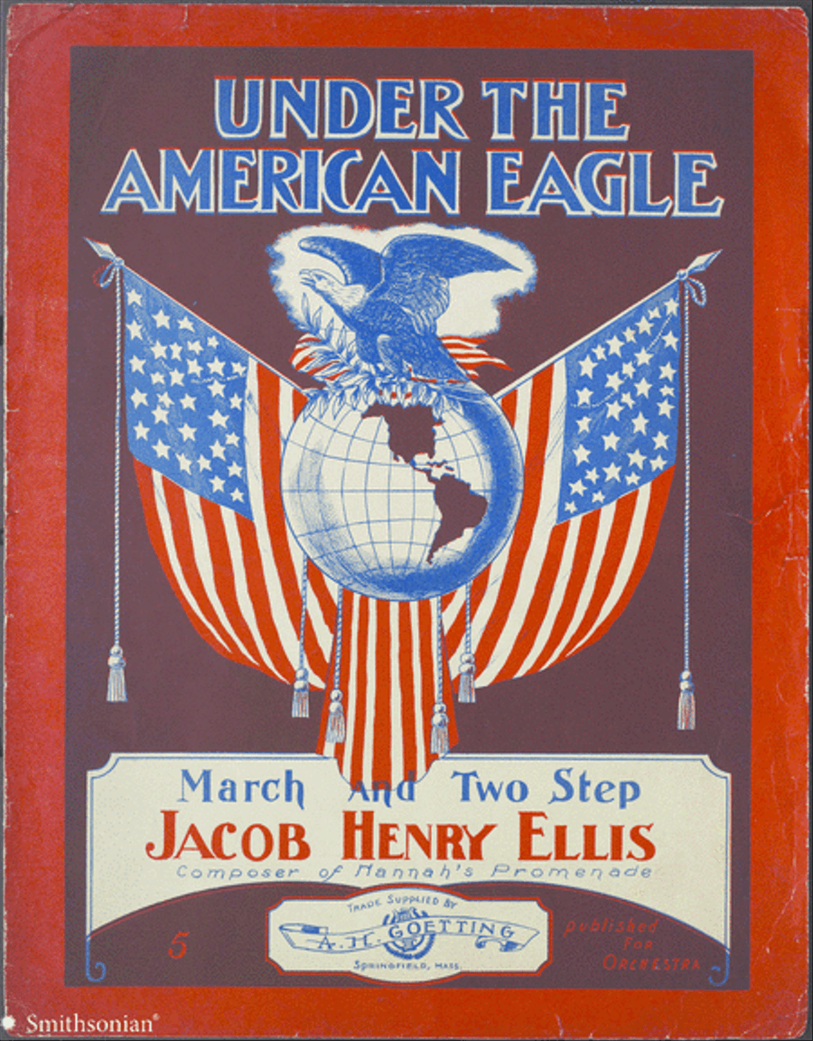 Under The American Eagle Under The American Eagle Piano Solo scores gallery preview page 1