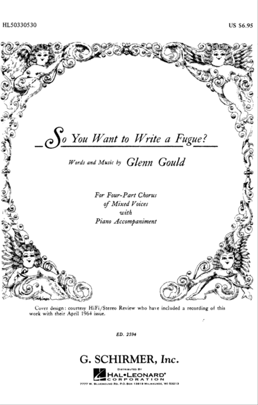 So You Want To Write A Fugue? 4-Part scores gallery preview page 1