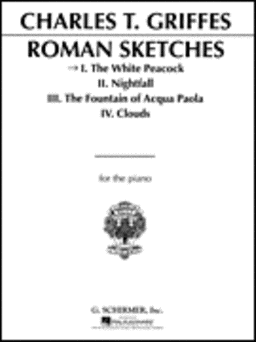 White Peacock, Op. 7 (From Roman Sketches) Piano Solo scores gallery preview page 1