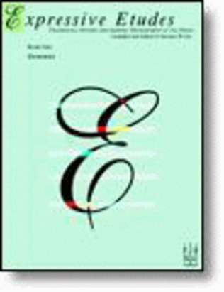 Book cover for Expressive Etudes, Book One