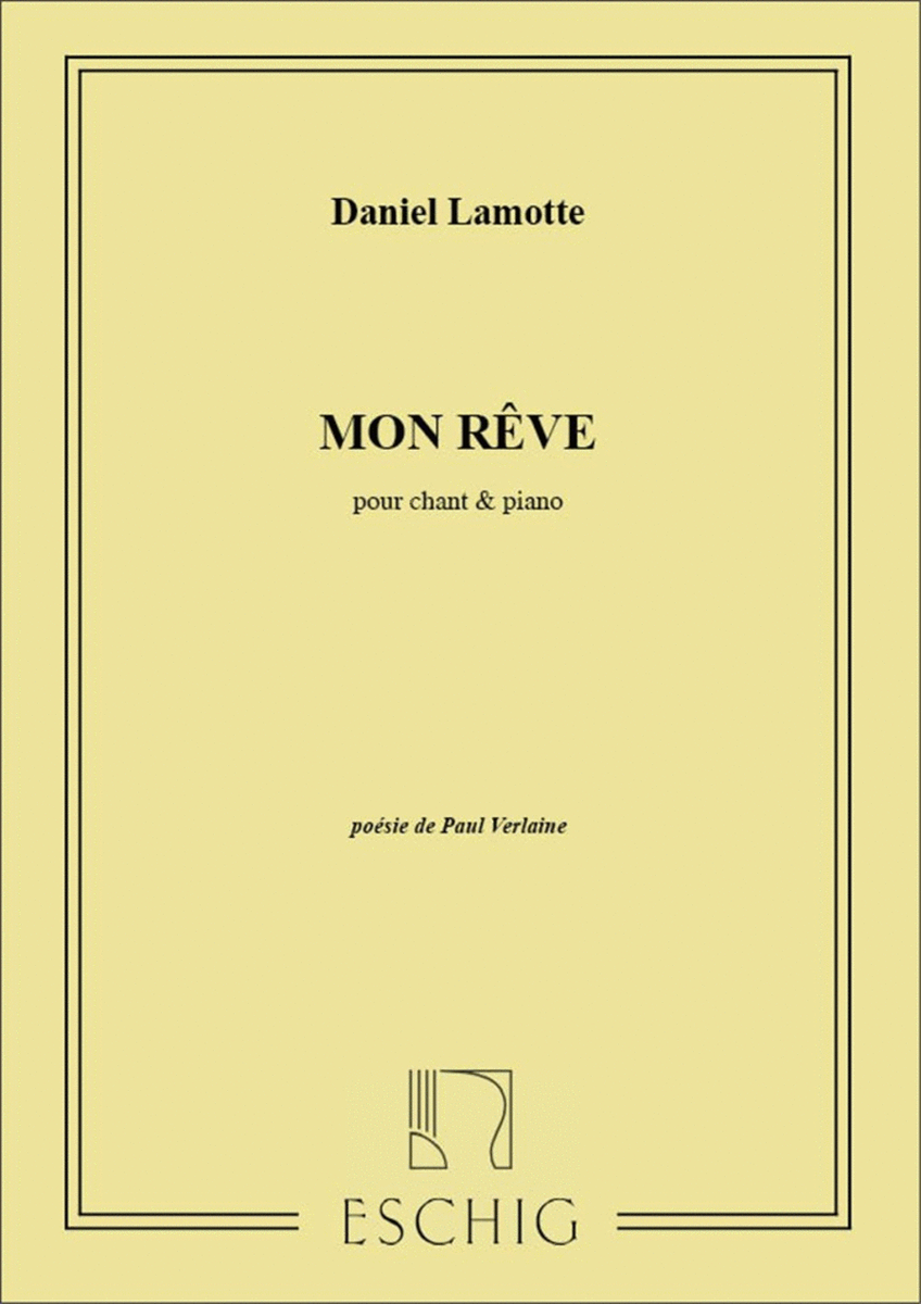 Mon Reve (Baryton-Piano)