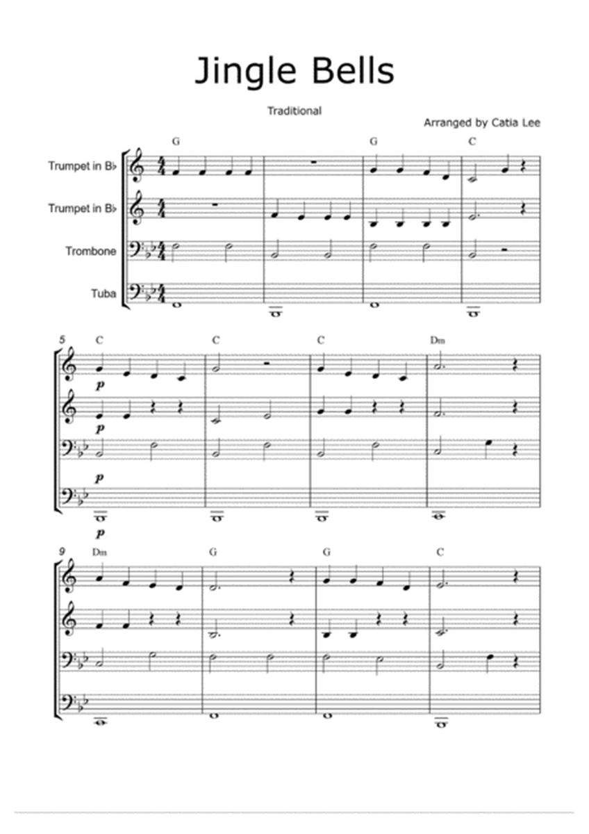 Jingle Bells for Brass Quartet image number null