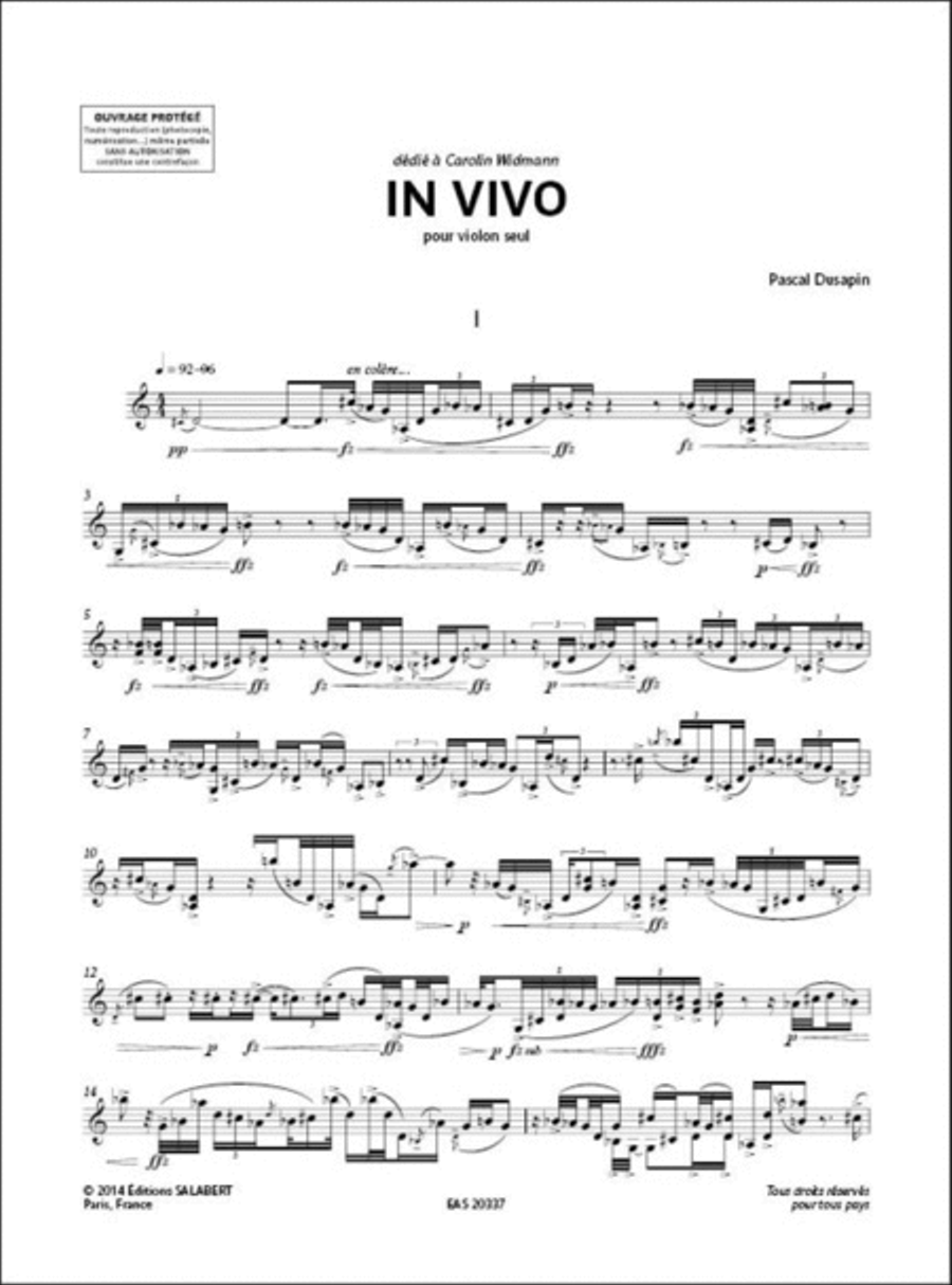 In Vivo Violin Solo scores gallery preview page 2