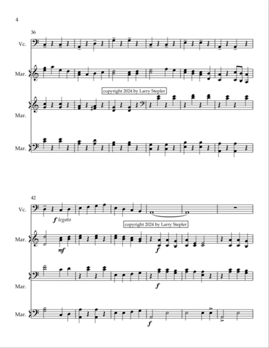 Christmas Collage (v2) Christmas Collage (v2) Chamber Music scores gallery preview page 4