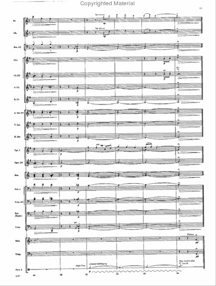 A Child's Lullaby Big Band scores gallery preview page 10