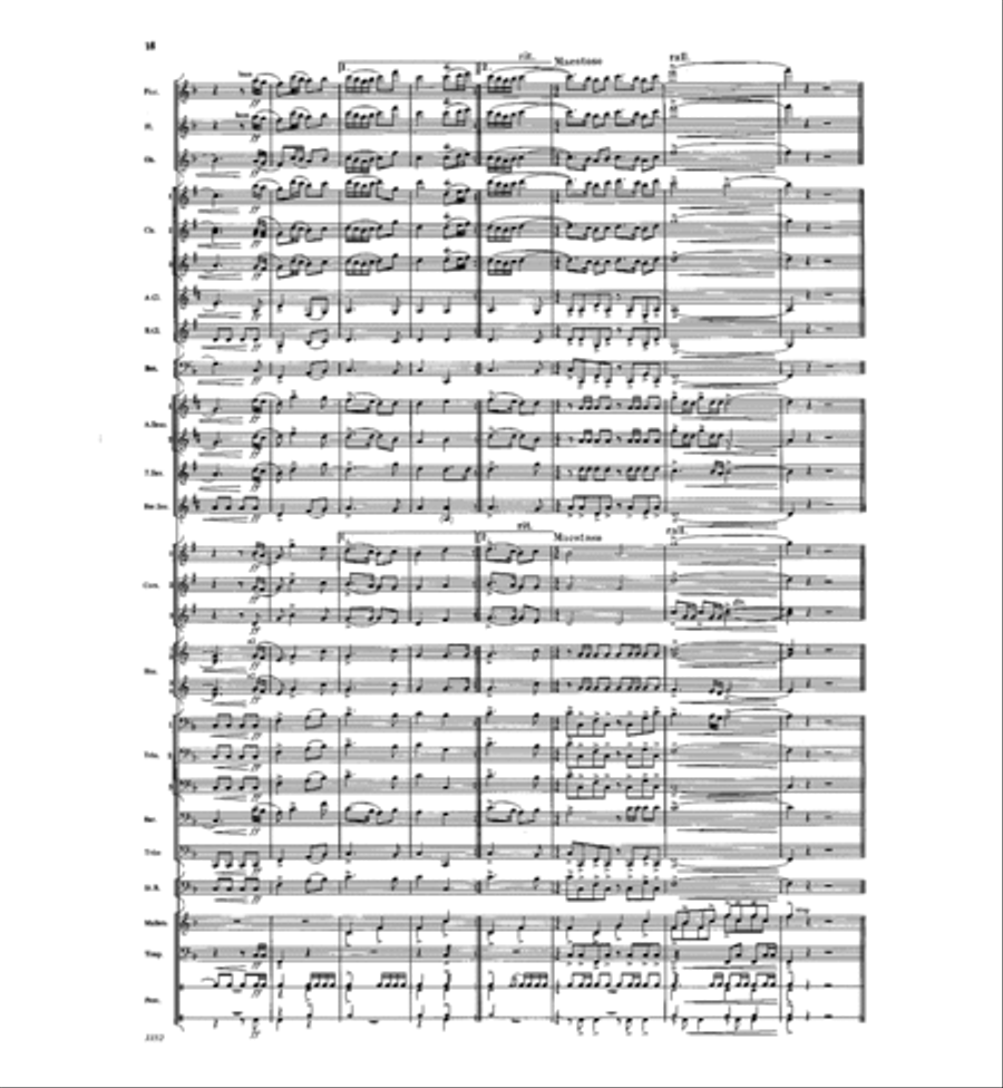 Yuletide Fete Concert Band scores gallery preview page 16