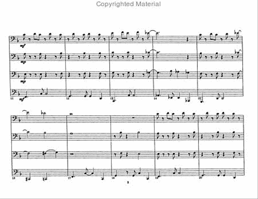 Que Pasa Large Ensemble scores gallery preview page 3