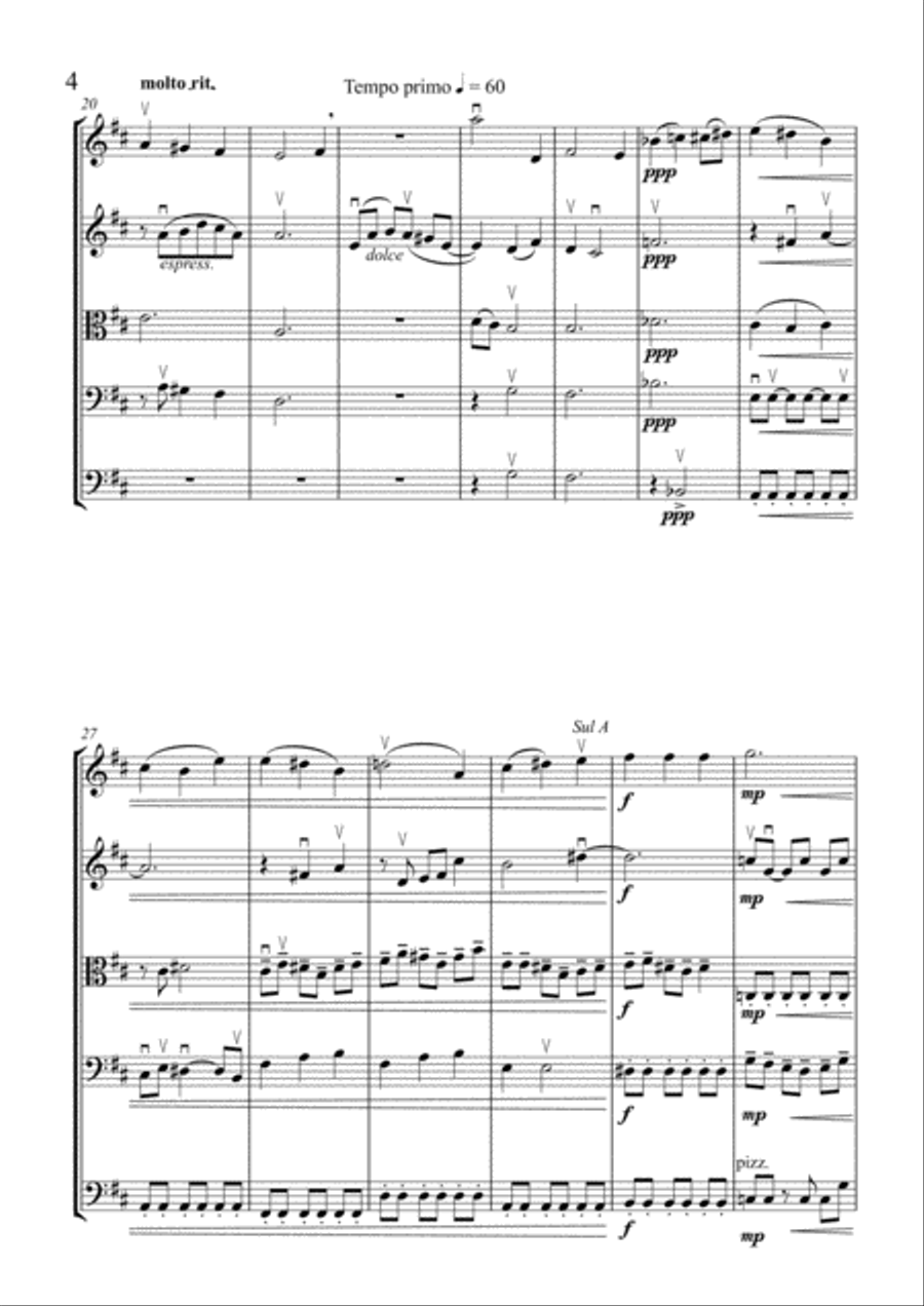 Viejos Tiempos Viejos Tiempos String Orchestra scores gallery preview page 4